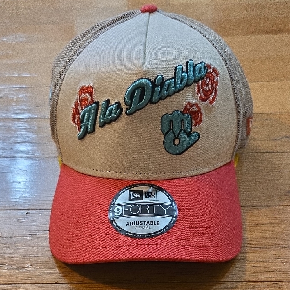 New Era 9FORTY Adjustable Snapback Diablos Rojos Drl Mexico D.F. Hat LMB